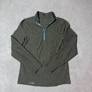 Lululemon Pullover Surge Warm 1/2 Zip Long Sleeve Running Gym Men's Small